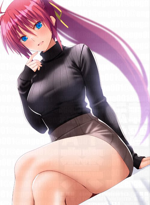 シグナムねーさんの太腿に顔うずめていいですかいいですよねありがとうございます^^/#いいふとももの日 