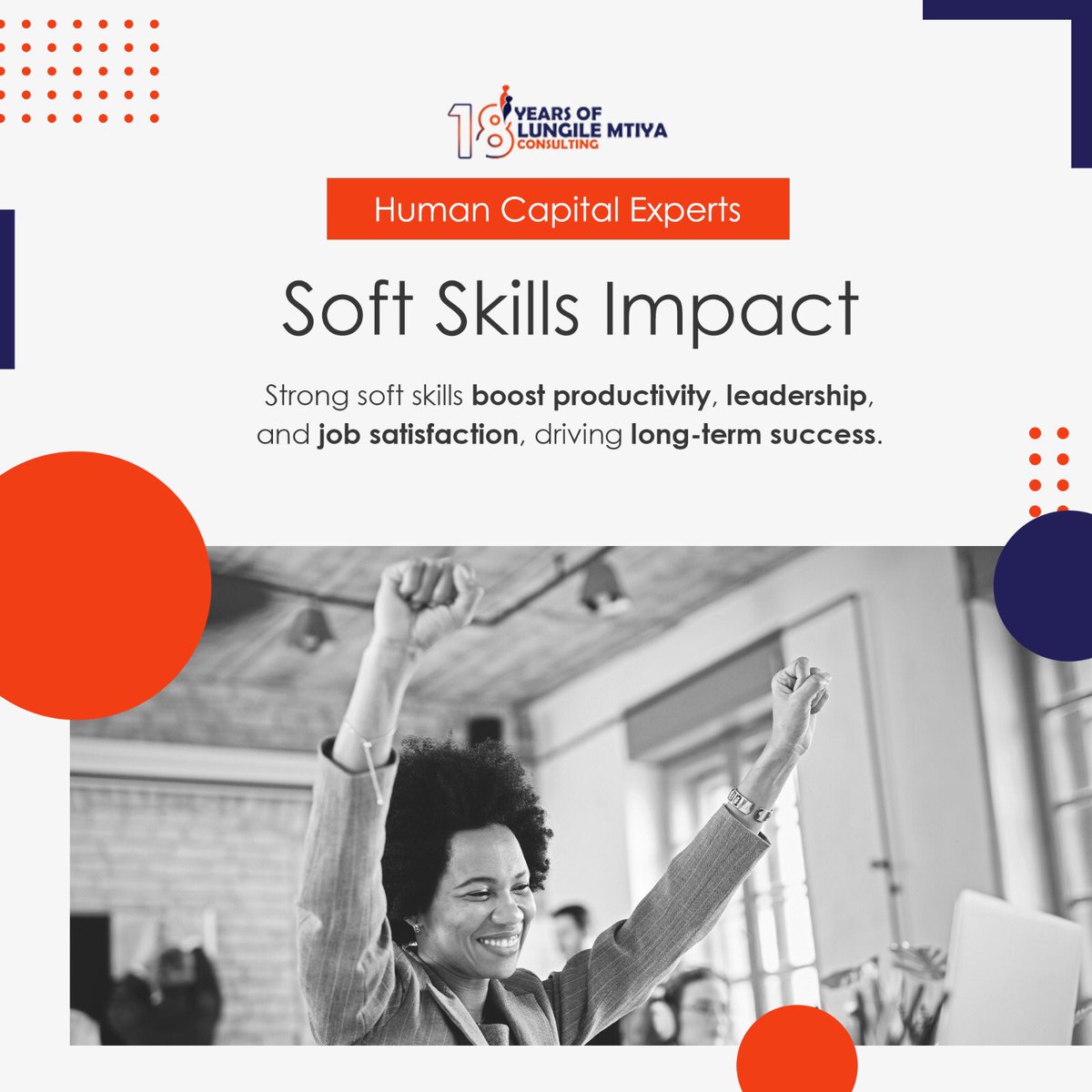 lmconsultingcc's tweet photo. Soft skills are the foundation of a thriving workplace! 🌟 

Swipe through to discover why investing in these essential skills is a game-changer for your business! 

#SoftSkills 
#LMCInsights 
#WorkplaceGrowth https://t.co/j9sxGO6mvD