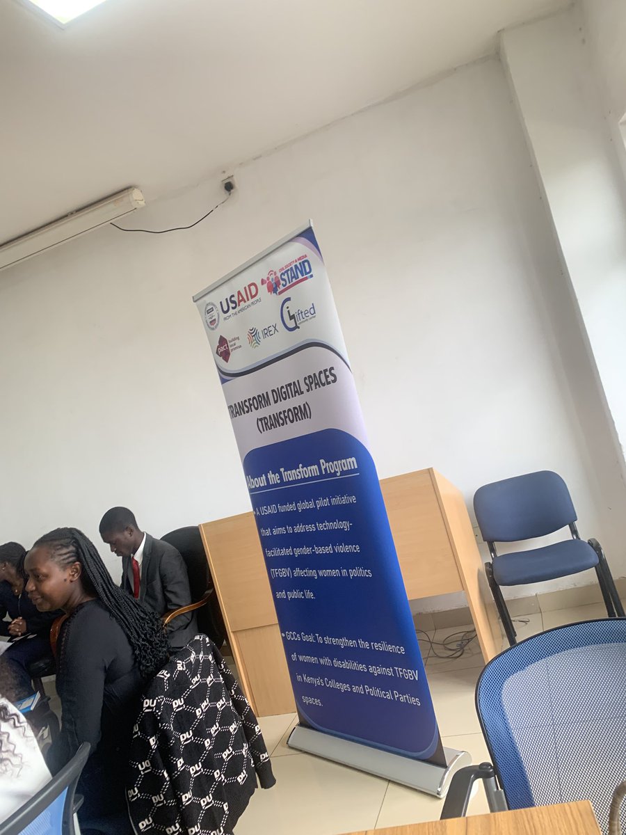 Gifted Community Center, GCC (@giftedpwdcentre) on Twitter photo #EndTFGBVKe #DisabilityInclusion
TODAY we are at the <a href="/uonbi/">University of Nairobi</a> exploring the legal frameworks on Technology Facilitated Gender Based Violence Prevention.
Present are law students running the session, Advocate of the high court, student leaders from UoN, Riara, among others. ☀️ #EndTFGBVKe #DisabilityInclusion
TODAY we are at the <a href="/uonbi/">University of Nairobi</a> exploring the legal frameworks on Technology Facilitated Gender Based Violence Prevention.
Present are law students running the session, Advocate of the high court, student leaders from UoN, Riara, among others. ☀️