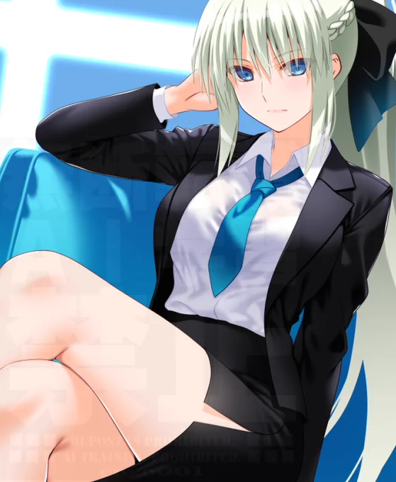 スーツモルガン陛下の太腿#FGO#いいふとももの日 
