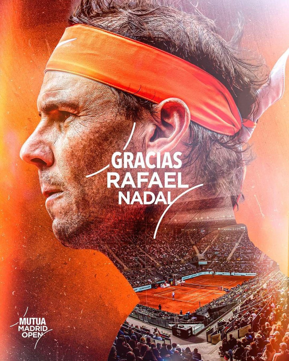 Gracias por darlo todo...
<a href="/RafaelNadal/">Rafa Nadal</a>
#leyenda
#VamosRafa
#RafaelNadal
#leyenda
#elmasgrande
#HistoriaDeEspaña