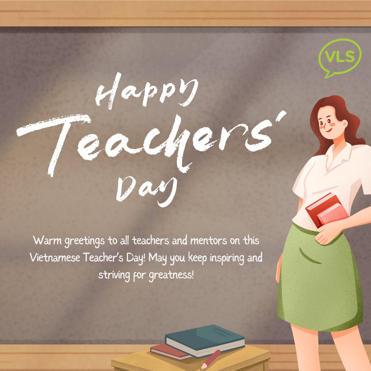 VLStudies's tweet photo. 𝐇𝐚𝐩𝐩𝐲 𝐕𝐢𝐞𝐭𝐧𝐚𝐦𝐞𝐬𝐞 𝐓𝐞𝐚𝐜𝐡𝐞𝐫𝐬’ 𝐃𝐚𝐲!
On this special day, VLS celebrates and honors all our amazing teachers! Thank you for your dedication, passion, and the positive impact you have on our students every day. https://t.co/lMCPS0kaCW