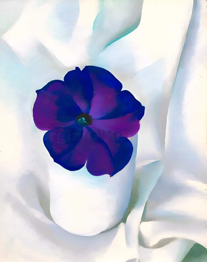 womensart1's tweet photo. Georgia O'Keeffe,
Petunia, 1925
#WomensArt https://t.co/gQKEBIcqGq