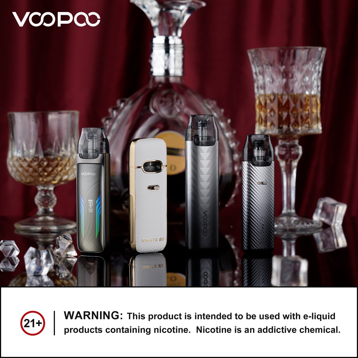 VOOPOO_OFFICIAL's tweet image. The exquisite life needs some fun to decorate it. 🥂Raise your drinks and enjoy the wonderful night with VMATE!💃

#voopoo #vmate