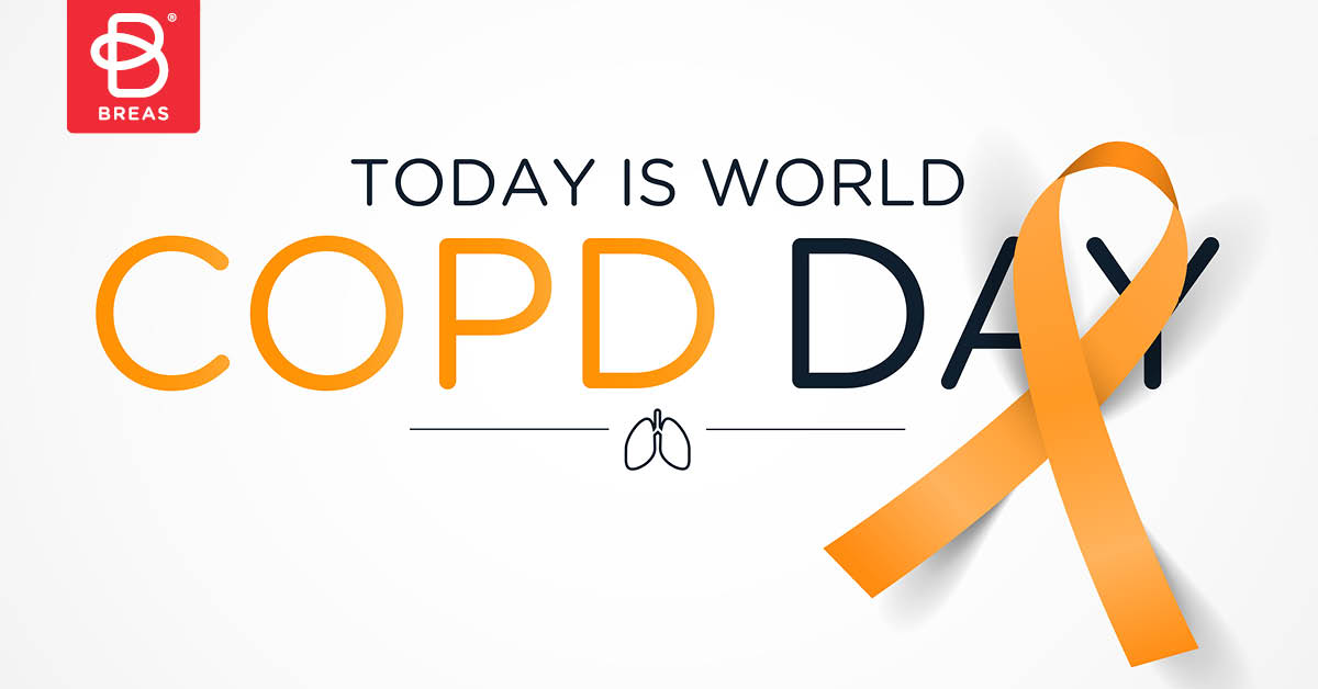 🌍 Today is World COPD Day, a time to recognize the nearly 400 million people affected by COPD worldwide each year. 
Please visit breas.com/en to find out more about us and our solutions.

#Breas #BeMore #Vivo3 #NIV #COPD #WorldCOPDDay