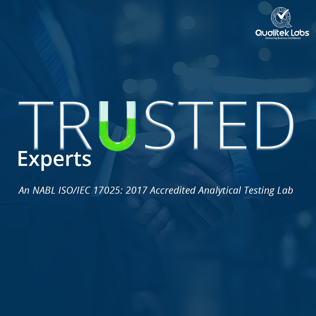 qualiteklabsltd's tweet image. We are an NABL ISO/IEC 17025:2017 Accredited Analytical Testing Lab, committed to precision, quality, and reliability in every test. Trust our expertise for accurate and standardized results.

#AnalyticalTesting #NABLAccredited #QualityAssurance #TrustedExperts #SafetyStandards