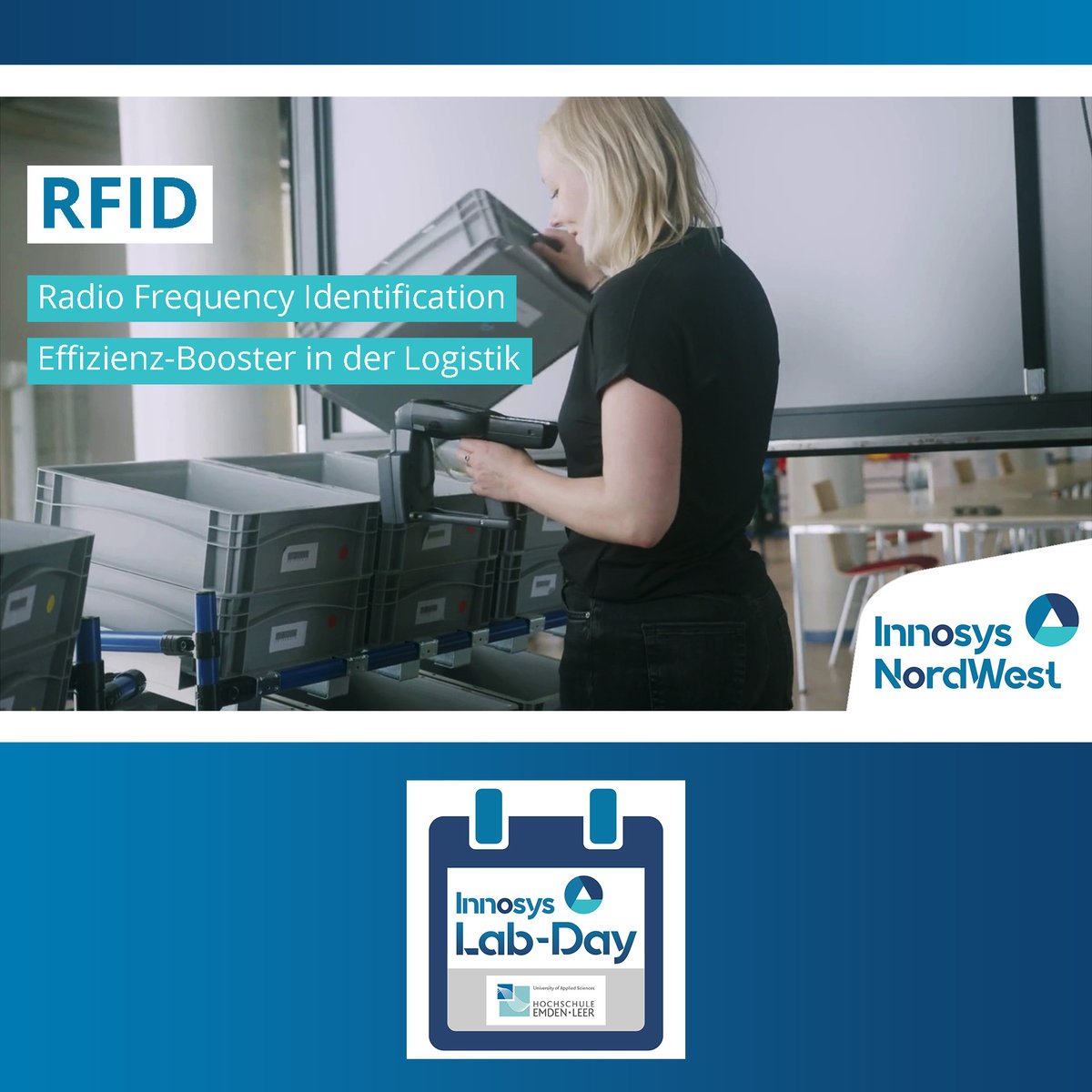 InnosysNW's tweet photo. Heute beim Innosys-LabDay im Fokus: #RFID: Der Effizienz-Booster in der Logistik! 

https://t.co/idugeNtf9g https://t.co/DM1WidHAtH