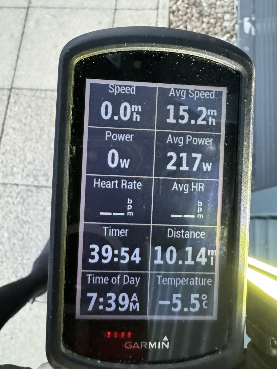 Shaun_Pearson's tweet image. 🥶 Coldest Ride to Work so far this year 🥶