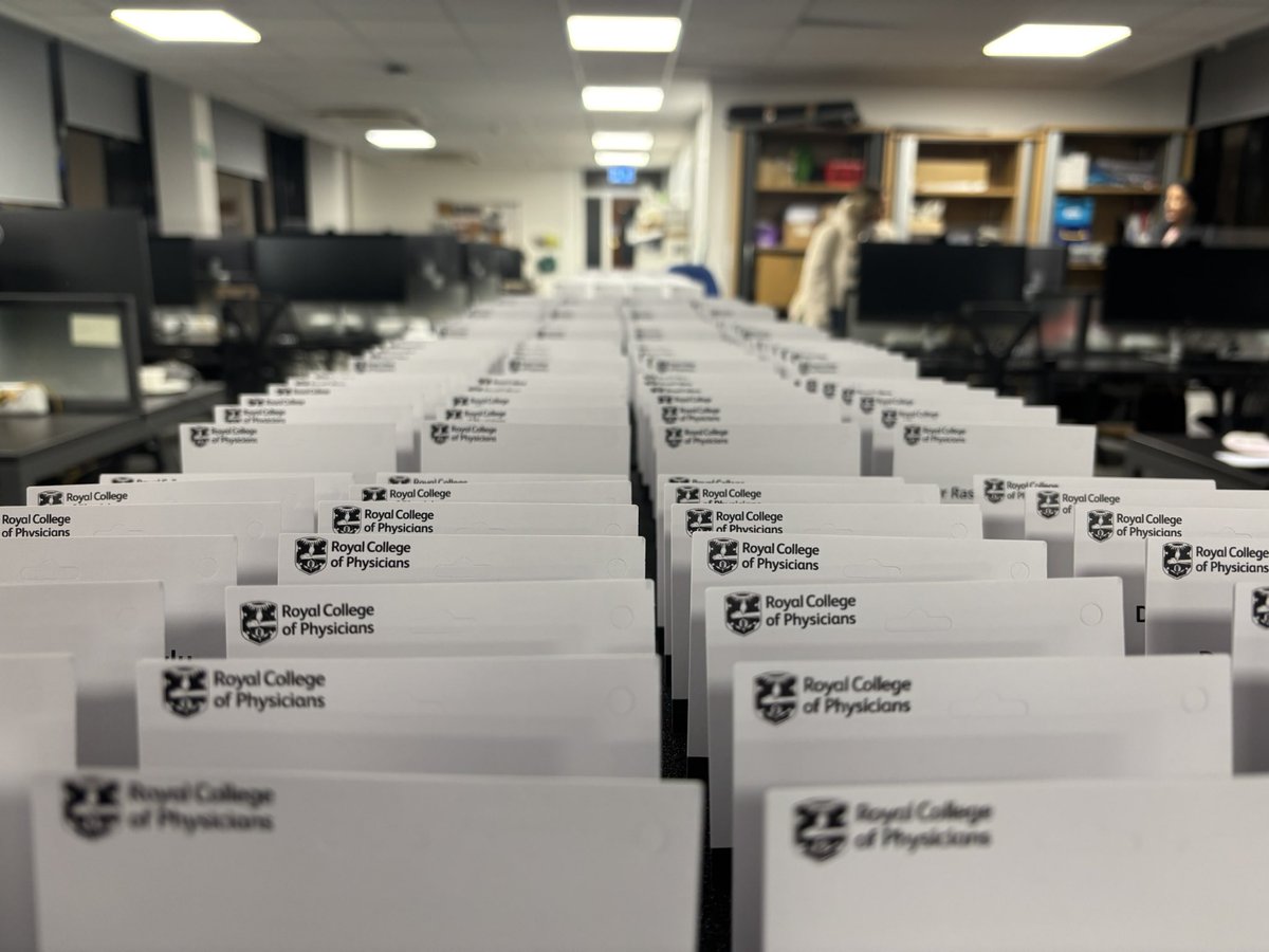 Final preparations for Royal College of Physicians Med+ conference, covering everything today’s general physician needs to  know. 

502 registered in person, 1270 online. 

Our BIGGEST yet! 

Thus 21- Fri 22 Nov. 

Still time to register: rcpconferences.co.uk/med-plus-2024