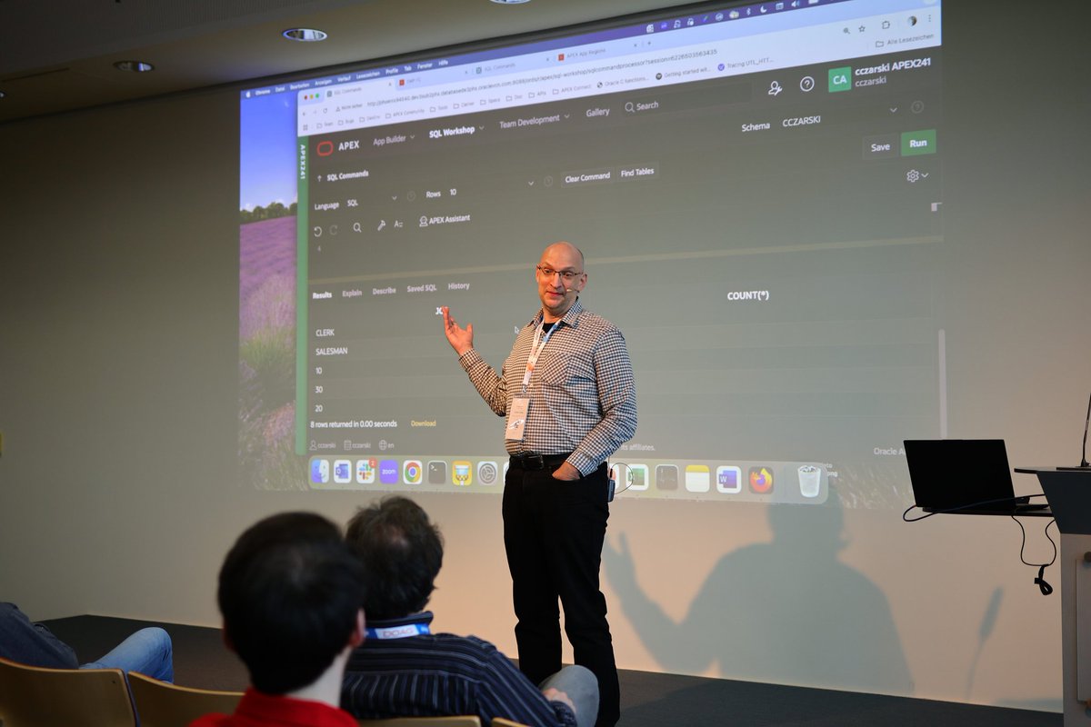 Ronny_Weiss_'s tweet image. Great first day yesterday on #DOAG2024 With a large number of attendees from beginning and a lot of great presentations and talks! I hope you joined all of the #oracleapex talks!