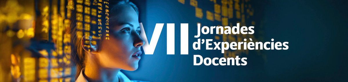 Ja estam preparant les VII Jornades d’Experiències Docents del 5 al 12 de febrer. Si vols enviar la teva comunicació tens fins el 15 de desembre per fer-ho. Trobaràs aquí tota la informació: ✏️ campusdigital.uib.cat/Factoria/jorna…