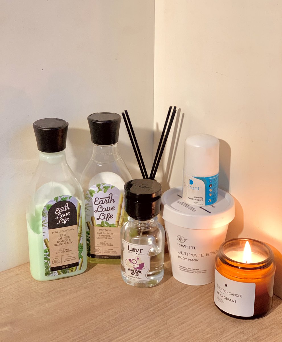 keylaxppo's tweet photo. Nemu rumus serangkaian body care &amp; fragrance yang wanginya nenangin pikiran dan enak banget bikin wangi seharian🍀

Gk ada lagi bau apek/ keti/ kecut👊, self care routine beneran stress relief bangett☺️🤍 https://t.co/KjtZTY9XLq