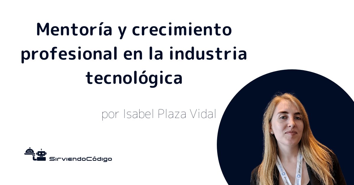 sirviendocodigo's tweet image. ¿Crees en el poder de la ✨mentoría✨?
En este post de Isabel Plaza Vidal conocemos por qué es tan importante, más ahora, en un momento de cambios constantes en el entorno laboral.
No te lo pierdas 👉 sirviendocodigo.com/mentoria-y-cre…
#SirviendoCódigo