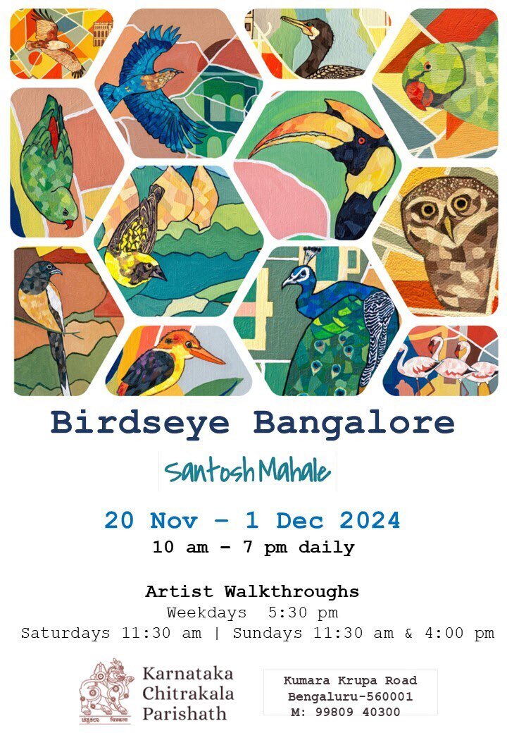 AusCGBengaluru's tweet photo. #ExhibitionAlert – Birdseye Bangalore by 🇦🇺 artist Santosh Mahale is on display at #NammaBengaluru’s Karnataka Chitrakala Parishath from 20 November to 1 December. Don’t miss this immersive art exhibition. #AustraliaInIndia🎨 https://t.co/OMRK8qVREi