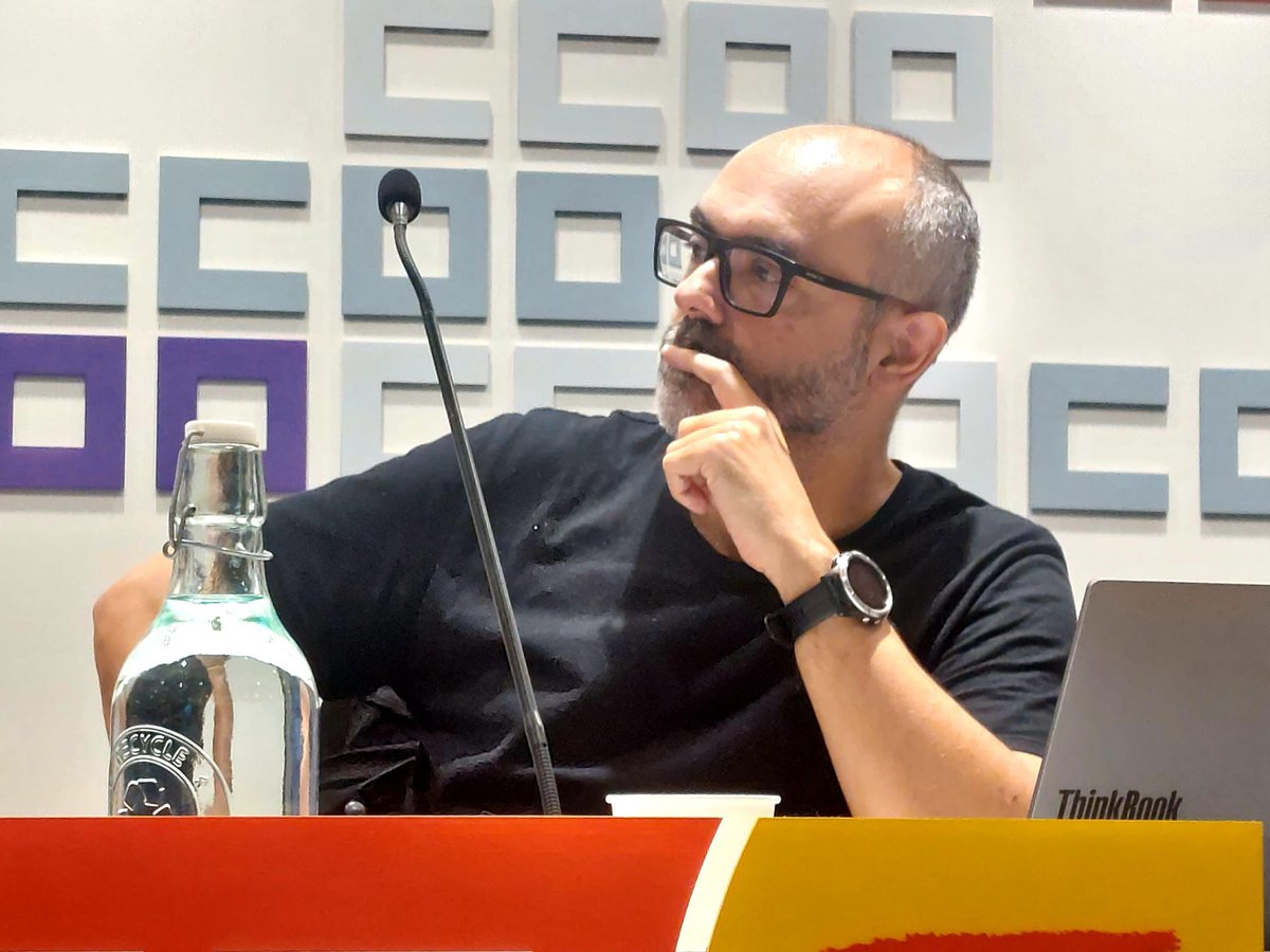 "Al nostre congrés estem produint un pla d’acció per  recuperar la democràcia als centres i aconseguir millors condicions laborals per al conjunt de professionals de l'educació" 
<a href="/nunez_edu/">Eduardo Núñez🔻</a> presenta els grans eixos del 14è congrés de <a href="/CCOOeducacio/">CCOO Educació</a> diarieducacio.cat/blog/2024/11/2…
