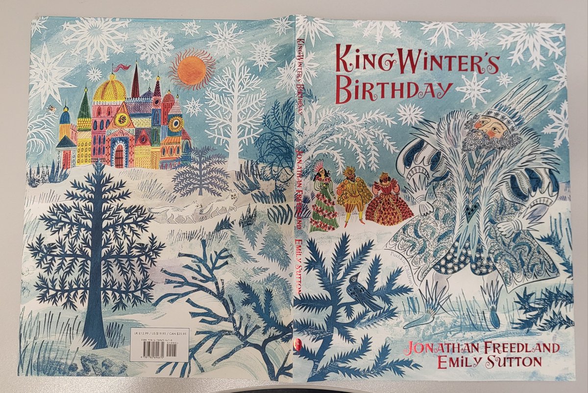 Mat_at_Brookes's tweet photo. โ๏ธ King Winter's Birthday @PushkinPress @PushkinChildren illustrated by #EmilySutton & written by #JonathanFreedland, has a remarkable backstory. Penned in WWII by Ulrich Boschwitz, a refugee from Nazi Germany, this "lost fairy tale" reminds us of the power of memory & story. https://t.co/Zs97zCf4Sn