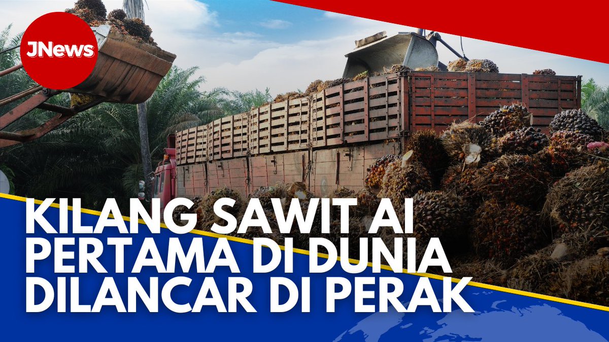 JPenerangan's tweet image. JNews | Kilang Kelapa Sawit Disaran Guna Teknologi AI

youtube.com/shorts/M_QnkX5…

#JNews
#MalaysiaMADANI
#TaatSetia
#JabatanPenerangan