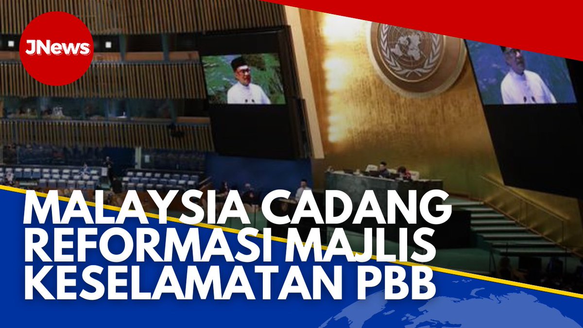 JPenerangan's tweet image. JNews | Malaysia Cadang Reformasi Majlis Keselamatan PBB

youtu.be/gbLqnkt1qtI?si…

#JNews
#MalaysiaMADANI
#TaatSetia
#JabatanPenerangan