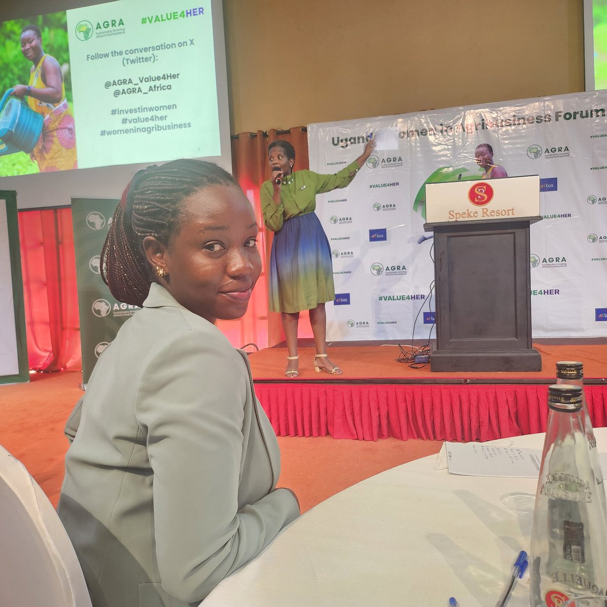 Sustainably Growing Africa's Food System confrence at speake resort munyonyo on #Value4her
#AGRA_Value4Her #womeninagribusiness