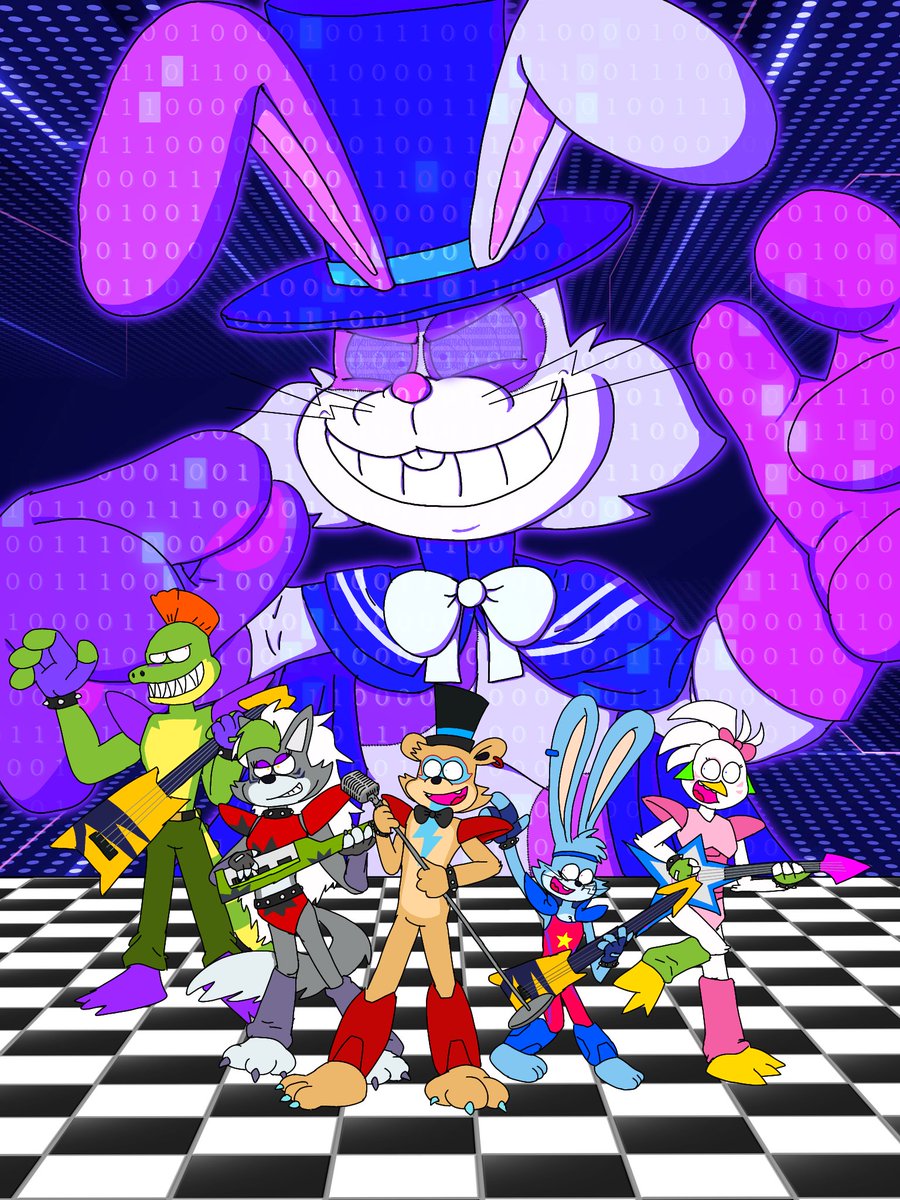 Ronnie_Cartoon's tweet photo. #FiveNightsAtFreddys #FazbearandFriends #FNaF #GregoryFNaF #GGY #DrRabbit #Fnafsecuritybreach #GlamrockFreddy #GlamrockBonnie #GlamrockChica #Glamrockroxnne #GlamrockMonty #Fanart #FNaFau https://t.co/XB2yJUbqCM