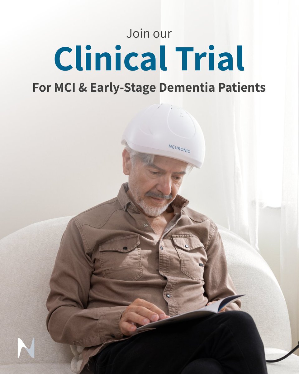 Neuronic (@neuronic) on Twitter photo Join Our Clinical Research Study – Final Spots Available!
This study focuses on evaluating the benefits of light therapy, on individuals with Mild Cognitive Impairment (MCI) and early-stage dementia due to Alzheimer’s Disease.
Link: neuronic.online/pages/clinical… Join Our Clinical Research Study – Final Spots Available!
This study focuses on evaluating the benefits of light therapy, on individuals with Mild Cognitive Impairment (MCI) and early-stage dementia due to Alzheimer’s Disease.
Link: neuronic.online/pages/clinical…