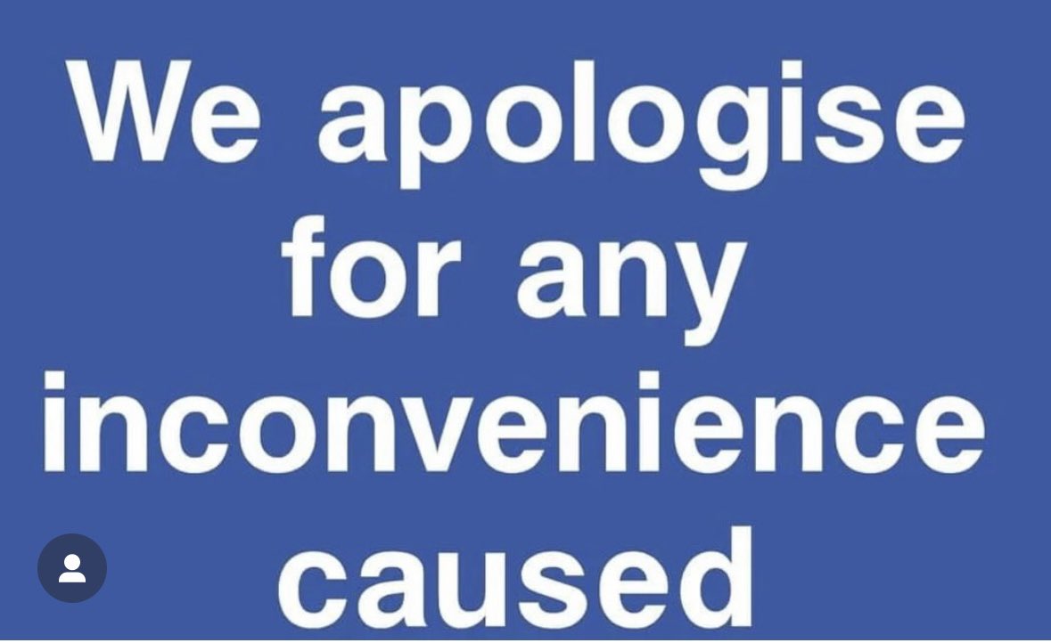 Clarets will be closed today, sorry for any inconvenience