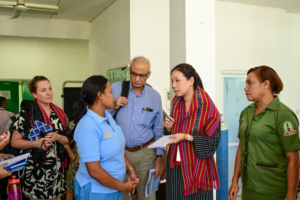 WHO Timor-Leste tweet media