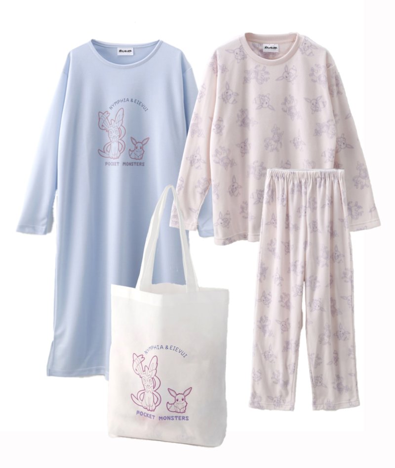 パシオス『ポケモン』コラボ！ルームウェアのハッピーバッグ（福袋）が