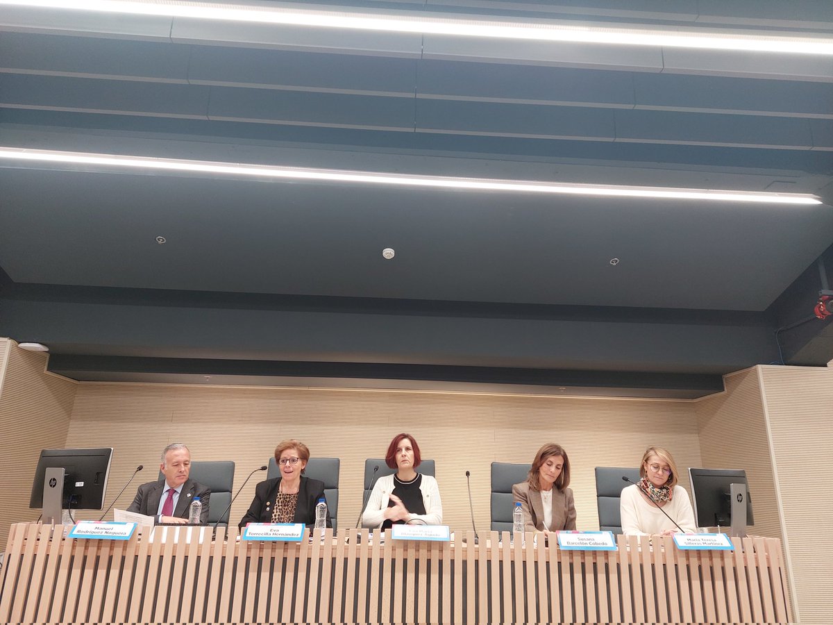 En el acto de inauguración del XVIII Congreso de Actualidad Laboral organizado por el <a href="/GSocialesMadrid/">Colegio Oficial de Graduados Sociales de Madrid</a>  de la mano de su presidenta Eva Torecilla y <a href="/emblazq/">Eva Blazquez Agudo</a> vicerrectora de cultura e igualdad de <a href="/uc3m/">UC3M</a>