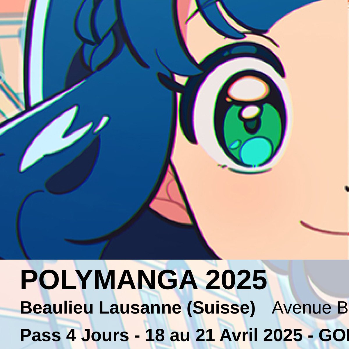Polymanga's tweet photo. Les billets physiques 4 jours @Polymanga (18-21 avril à Lausanne) disponibles dès le 23 nov dans les 13 librairies Payot avec la fourre plastique en cadeau. La billetterie en ligne est disponible à la même date sur https://t.co/qYWqq5AmGY #lausanne #polymanga https://t.co/Ms150kOh9u