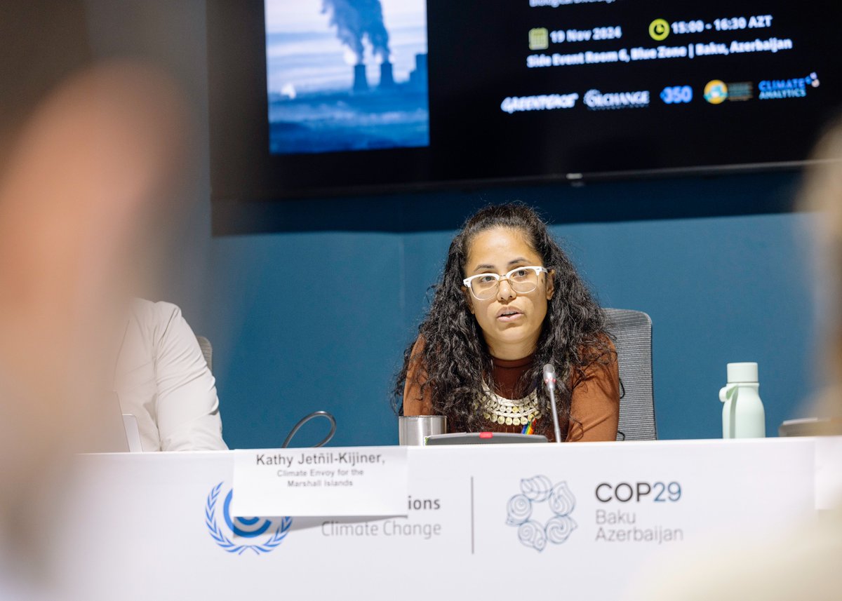 "At the end of the day, at this COP, it's about confidence that the money will come and we will be able to access it easily. 

We need to see an ambitious climate goal that also looks at adaptation &amp; loss and damage. 

We need to stop funding fossil fuels and make sure money for