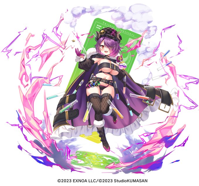 【お仕事】DMMGAMES クリエイティブチームくまさん『ティンクルスターナイツ』にて、「アニマ《極天》」を担当させて頂きました!
#ティンクルスターナイツ
#クルスタ 