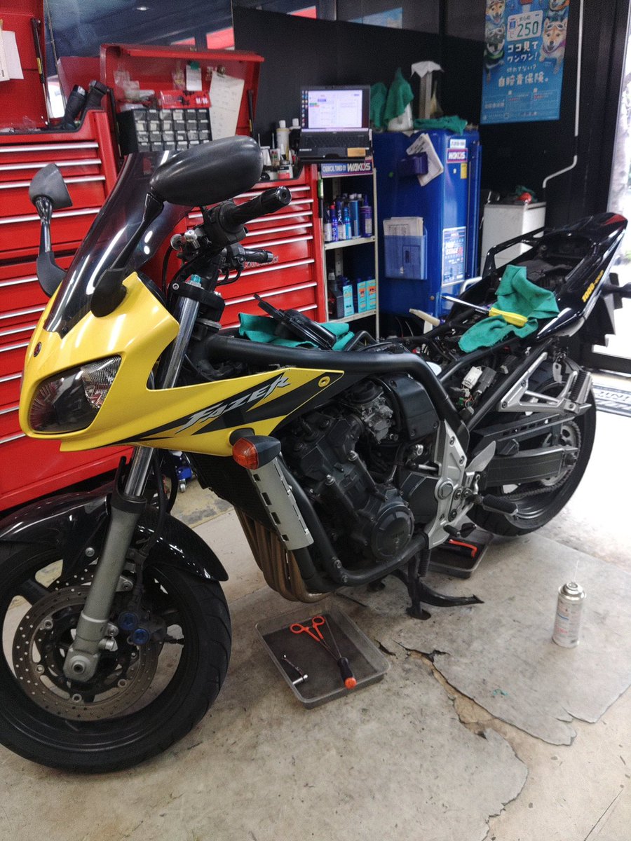 lightning_p38's tweet image. #FZS1000FAZER
#モンキー125
#ZX14R
#アドレスV125S