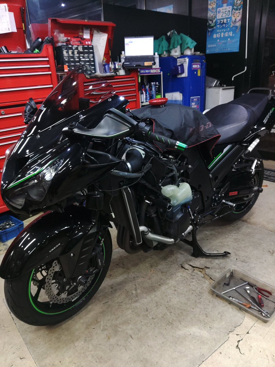 lightning_p38's tweet image. #FZS1000FAZER
#モンキー125
#ZX14R
#アドレスV125S