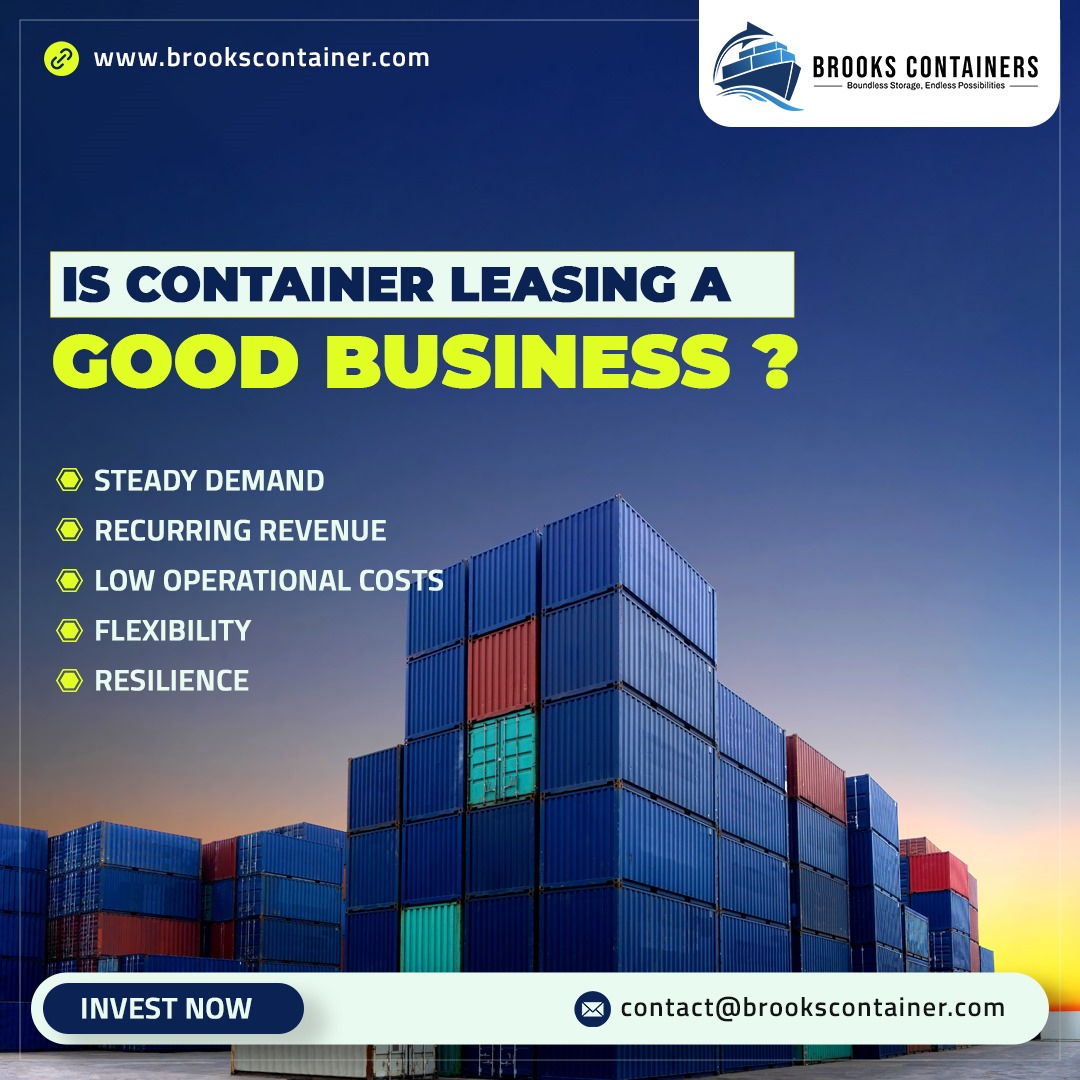 BrooksContainer's tweet image. Why buy when you can lease? Efficient and cost-effective! With leasing, you get the flexibility to scale your operations without heavy upfront costs.

To know more :brookscontainer.com
#ContainerLeasing #SupplyChainSolutions #SmartLeasing #LogisticsMadeEasy #Dubai #UAE