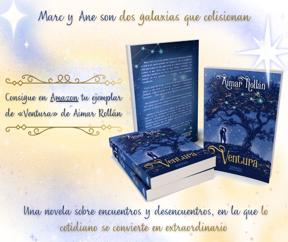 «Ventura» de Aimar Rollán te invita a vivir una aventura inolvidable, donde lo cotidiano se convierte en extraordinario 📖

Una novela sobre encuentros y desencuentros, sobre cómo se viven las distintas etapas del amor👩❤👨

No te quedes sin tu ejemplar➡lecturalia.com/libro/113045/v…