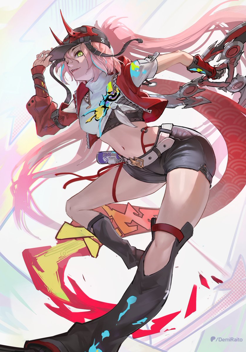 demiraito's tweet image. Rappa
#rappa #hsr #honkai #digitalart #procreate #illustration