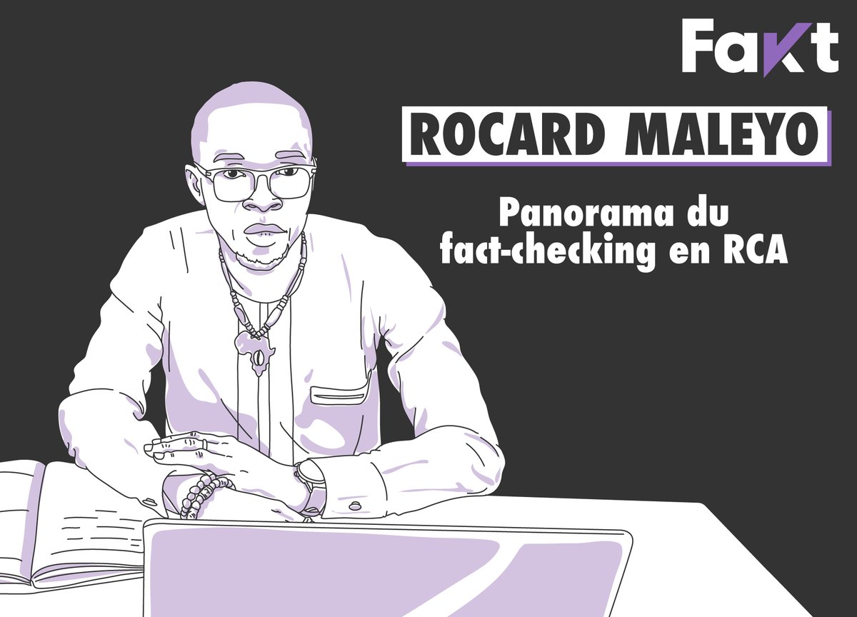 👉  Découvrez comment Rocard Maleyo lutte contre les fake news en  Centrafrique : un parcours inspirant qui change le paysage médiatique  africain. 💡📢

🎯 Rocard Maleyo, une figure montante du  fact-checking en Centrafrique, partage son parcours fascinant dans un  pays