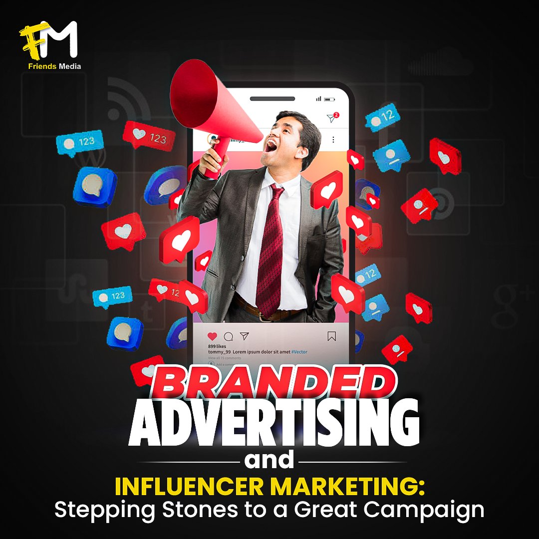 friendmedia's tweet image. 🚀 Take Your Campaigns to the Next Level!
Branded advertising builds trust, while influencer marketing amplifies your reach. Together, they are the perfect combo for success! 
What’s your favorite marketing strategy? Let us know in the comments!
#InfluencerMarketing #FriendsMedia