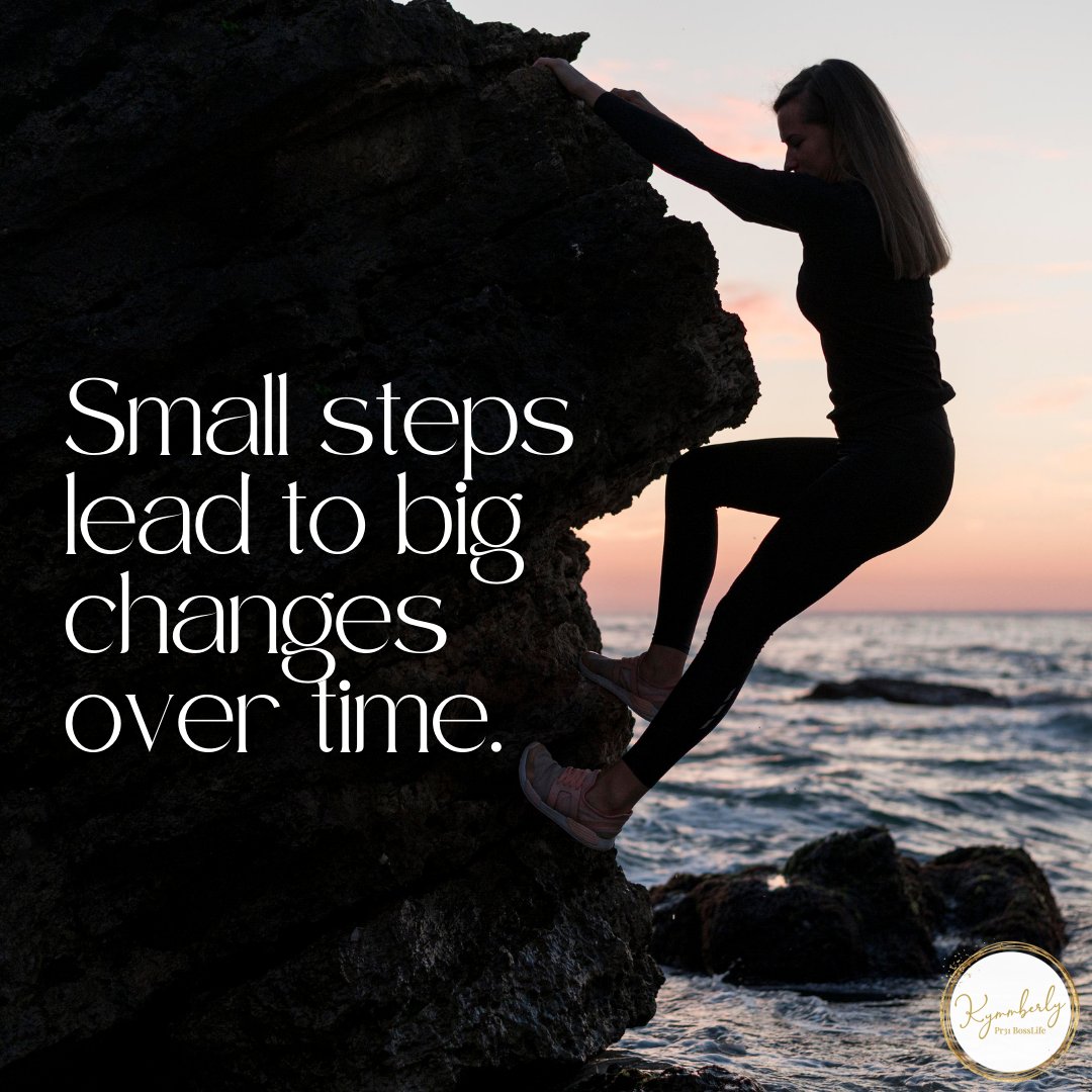 Pr31Boss's tweet photo. What’s a small action you’re taking today that will make a big difference in the future? #SmallStepsBigChanges #GradualProgress #FutureGoals https://t.co/pQEX9QN52Z