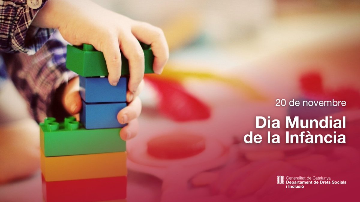 📆 Cada 20 de novembre celebrem el #DiaMundiaInfància, una jornada que commemora l’aprovació de Convenció dels Drets dels Infants de l’<a href="/ONU_es/">Naciones Unidas</a> i recorda la necessitat de vetllar pels drets dels infants i adolescents.

👧🏻👶🏼🧒🏽Avui i cada dia, vetllem pels #DretsInfants.