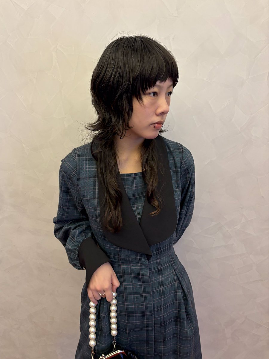 PAMEO POSE Pear Collar JK Mini Dress 【公式通販】