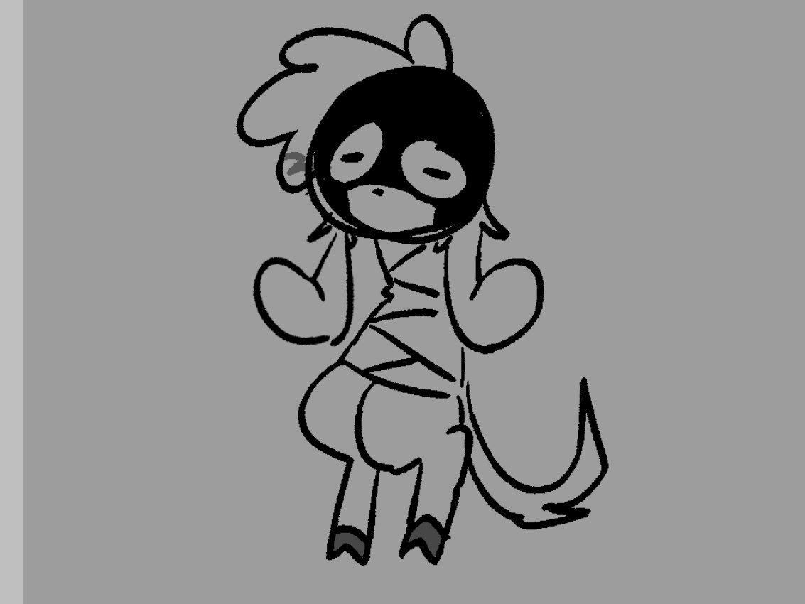 zerocludz0's tweet image. art blockkkk:(( #drawing #art #dandysworldoc #fyp #fypage #fypageシ (ignore her shoes idk how to draw heels)