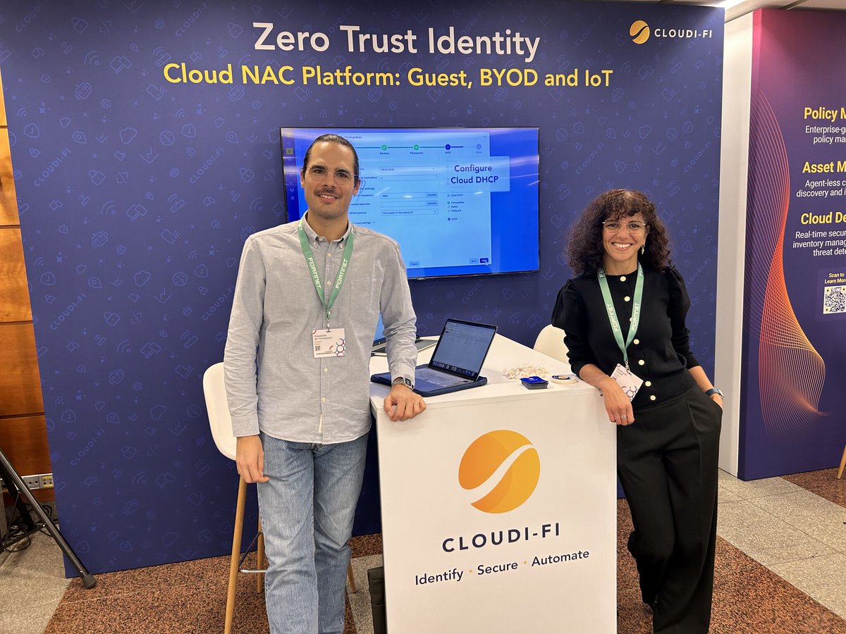 ⚡️Let’s talk #ZeroTrust #Identity at the Fortinet #Convergence24 today in Prague 🔐
🙏Proud to be present as a <a href="/FortinetPartner/">Fortinet Partner</a>  and share a live demo on stage today at 10:30
➡️Join us to learn how the Cloudi-Fi platform activates Zero Trust Identity at scale! #CyberSec