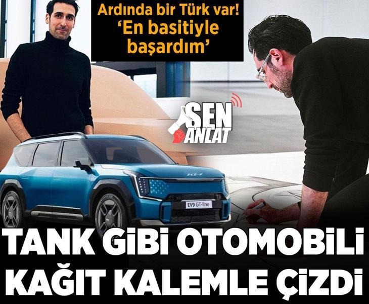 milliyet's tweet photo. 💥 #SENANLAT | 🗣️ @BetulTopakli
📰 Tank gibi otomobili kağıt kalemle çizdi! Ardında Türk imzası var: 'En basitiyle başardım'
https://t.co/gtSrQycbAk https://t.co/AOBNAVY6VL