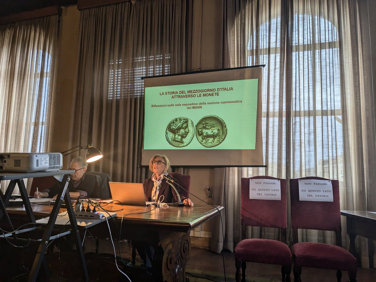 <a href="/JulienOlivier45/">Julien Olivier</a> <a href="/ef_rome/">École française Rome #ResEFE</a> <a href="/AHostein/">Assarion</a> Première communication par Renata Cantilena
#numismatics #valorisation #numismatique