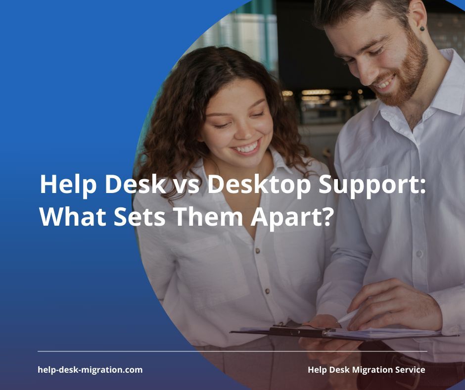 HDMigration's tweet photo. 🚨 In an IT crisis, should you call the help desk or desktop support? Discover the strengths of each service and how to choose the right one for business. Our article has all the insights you need to handle IT issues effectively: https://t.co/wmqoqJrSUg

#HelpDeskSoftware #CX https://t.co/GAMVdRSC4q