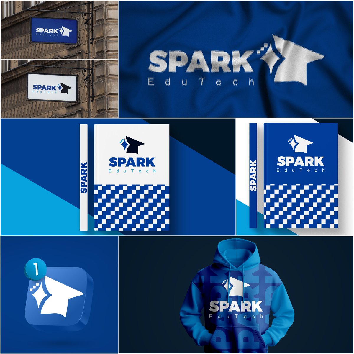 tbgstudio__'s tweet photo. Excited to unveil the new logo for Spark EduTech! 🎓✨ A perfect blend of education and technology, designed to ignite curiosity and empower learners everywhere.
#LogoDesign #LogoLaunch #EducationAndTech #InnovationInLearning #EmpoweringMinds #LifelongLearning #CreativeDesign https://t.co/s5GPNufSMc
