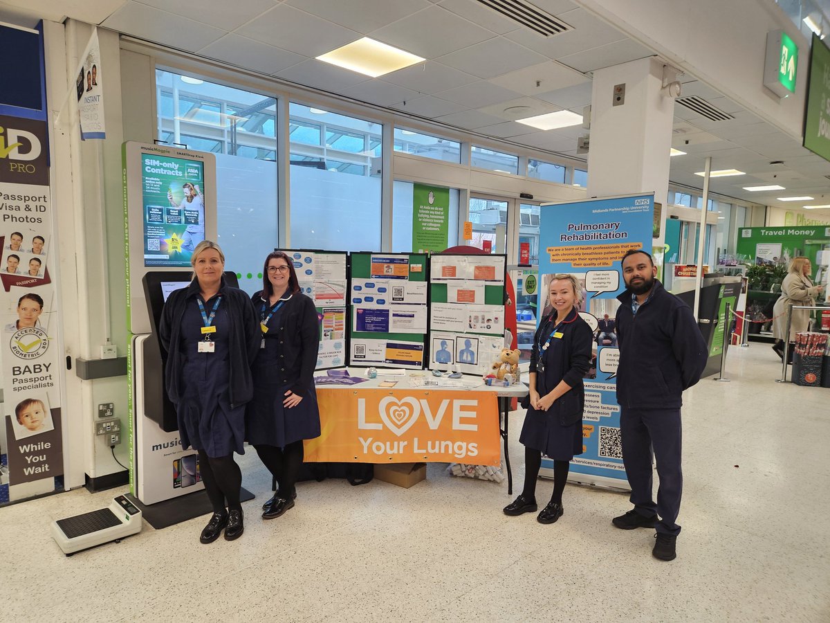 LucyJ (@lucyjones4816) on Twitter photo World COPD Day come to Asda Stafford 930-330 for an informal chat #loveyourlungs #raiseawareness #communityrespiratorympft <a href="/NeilCarrMPFT/">Neil Carr</a> <a href="/mpftnhs/">Midlands Partnership University NHS FT</a> <a href="/GeorgieWoodcock/">Georgie Woodcock</a> World COPD Day come to Asda Stafford 930-330 for an informal chat #loveyourlungs #raiseawareness #communityrespiratorympft <a href="/NeilCarrMPFT/">Neil Carr</a> <a href="/mpftnhs/">Midlands Partnership University NHS FT</a> <a href="/GeorgieWoodcock/">Georgie Woodcock</a>