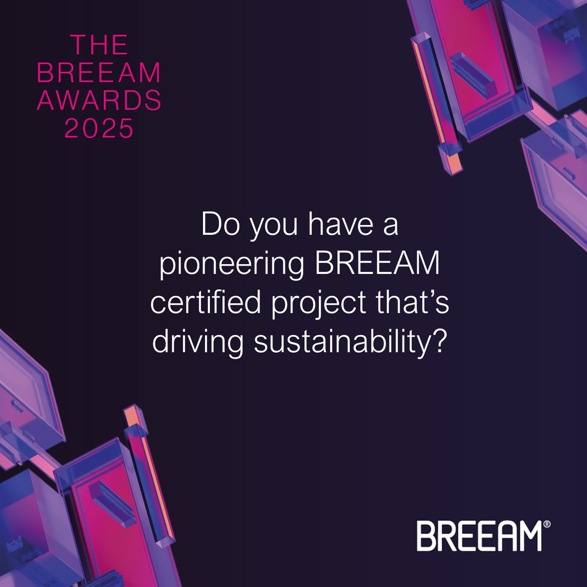 BREEAM Official (@bre_breeam) on Twitter photo Do you have a BREEAM certified project that is driving sustainability? 
The 2025 BREEAM Awards categories have now been announced, and we’re looking for the very best in sustainable design and development in the built environment. 
We’ve added new categories to accommodate the Do you have a BREEAM certified project that is driving sustainability? 
The 2025 BREEAM Awards categories have now been announced, and we’re looking for the very best in sustainable design and development in the built environment. 
We’ve added new categories to accommodate the
